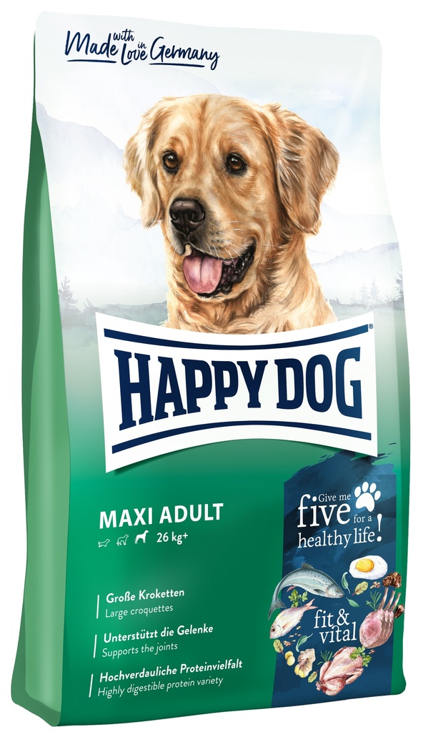 HAPPY DOG SUPREME FIT& WELL MAXI ADULT 15 Kg.