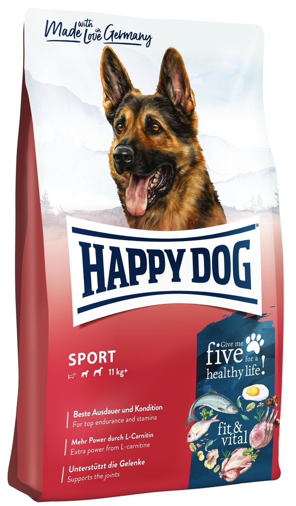 HAPPY DOG SUPREME FIT & WELL  ADULT 11 KG+ SPORT 15 KGS