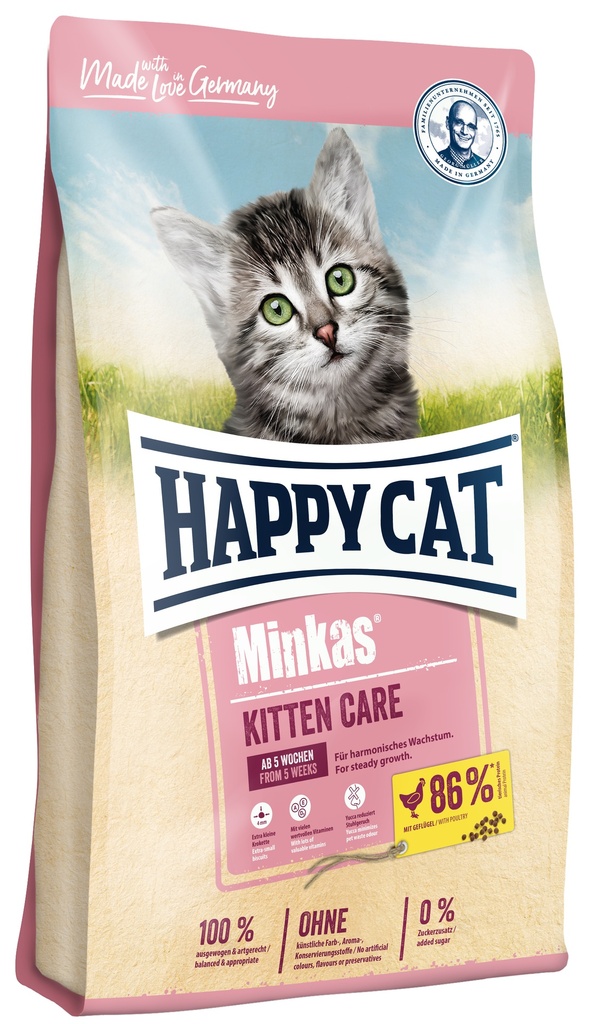 HAPPY CAT MINKAS KITTEN CARE 1,5 KG