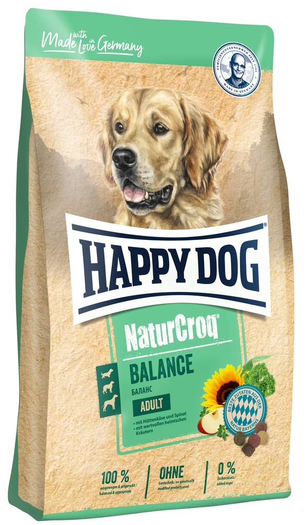 [4001967116915] HAPPY DOG NATURCROQ ADULT BALANCE 15 KGS