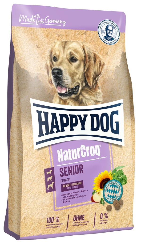 HAPPY DOG NATURCROQ SENIOR  15 KGS