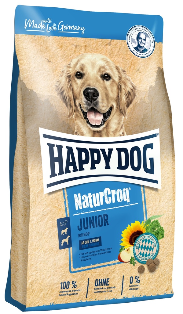 HAPPY DOG NATUR CROQ JUNIOR 15 Kg.