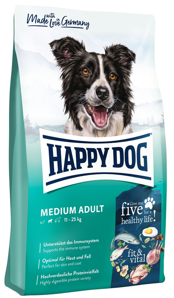 HAPPY DOG MEDIUM FIT VITAL 4 Kg.