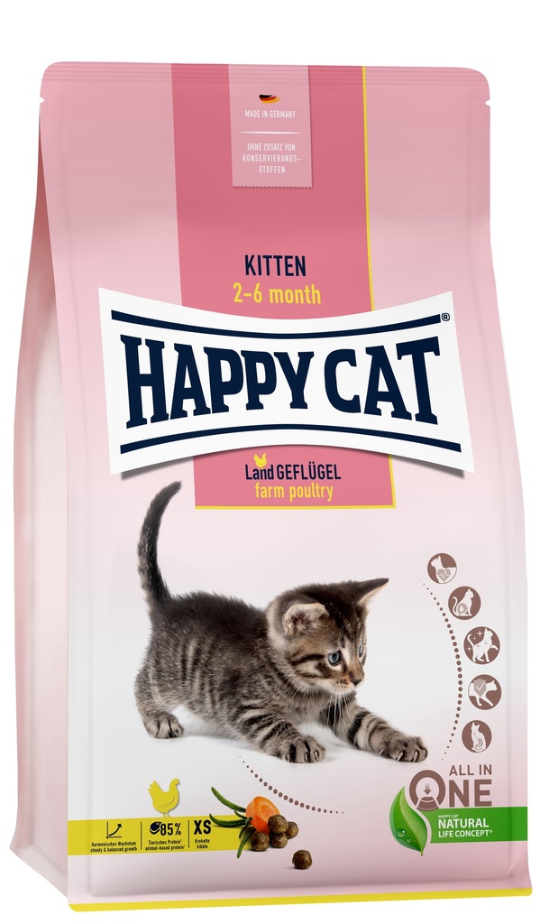 [4001967139914] HAPPY CAT GATITOS AVES GRANJA 4 Kg.