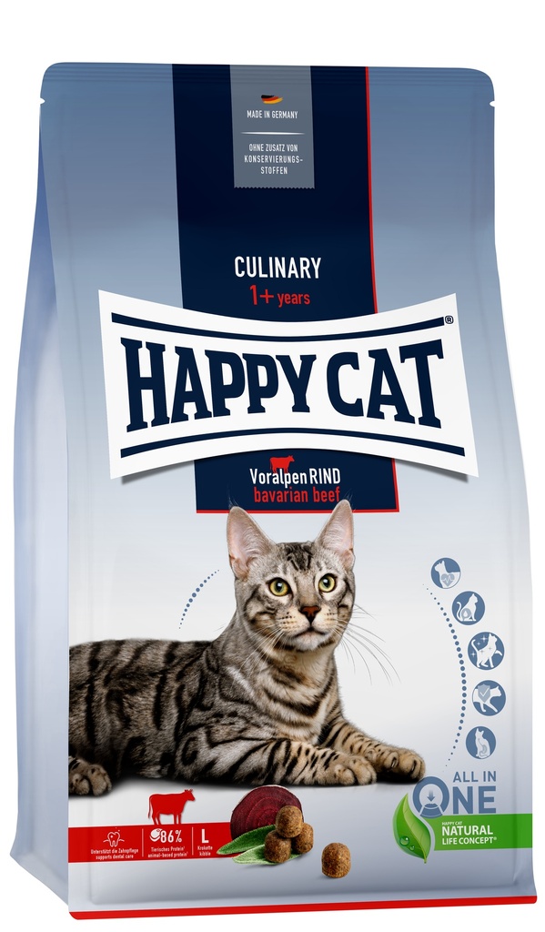 [4001967140293] HAPPY CAT CULINARY TERNERA 4 Kg.