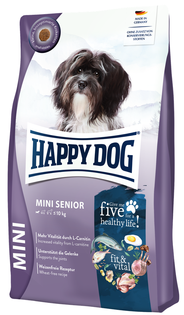 [4001967166019] HAPPY DOG MINI SENIOR 4 Kg.
